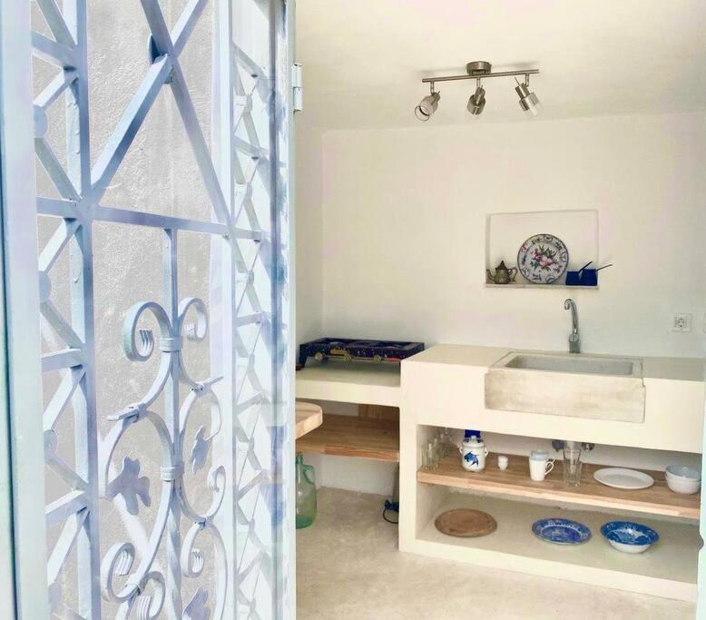 Stylish Vathy Studio With Sea View Esterno foto