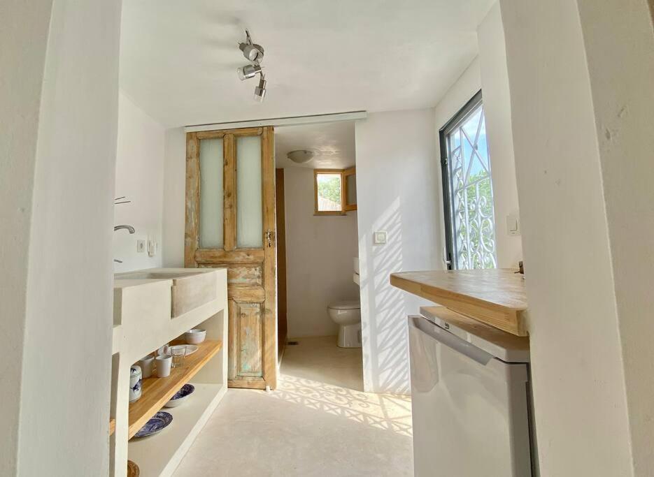 Stylish Vathy Studio With Sea View Esterno foto