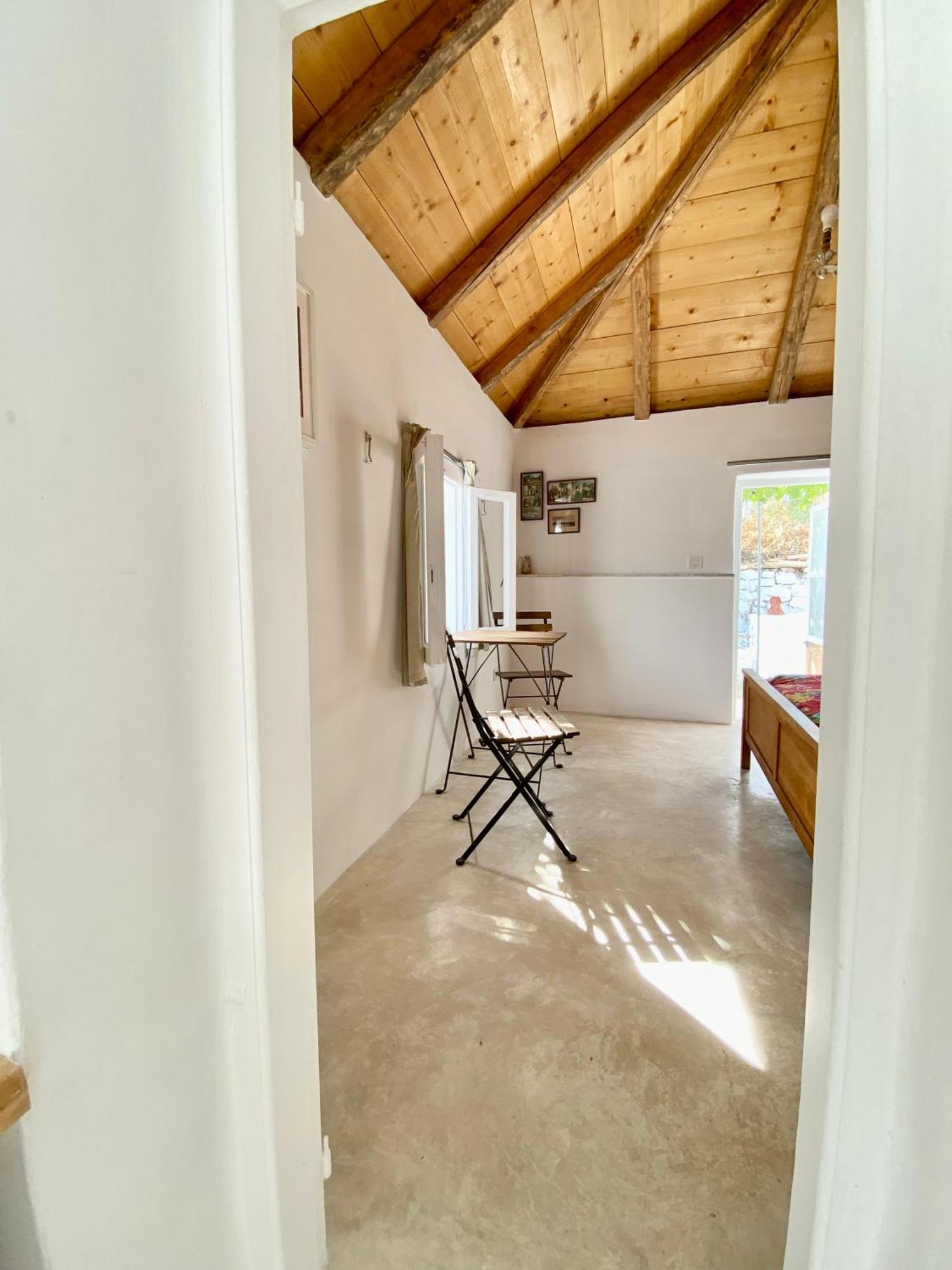 Stylish Vathy Studio With Sea View Esterno foto